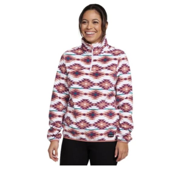 NWT - WOODS Blakiston - Women's Quarter-Zip Microfleece Top - Picture 1 of 4